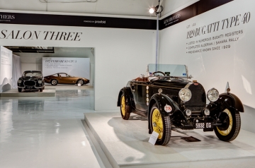 One success, the $464,800, 1929 Bugatti T40