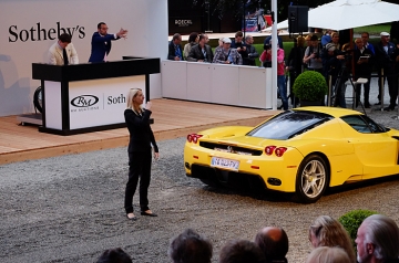 Ex-motor show Enzo sells well for over 1.25m euros hammer