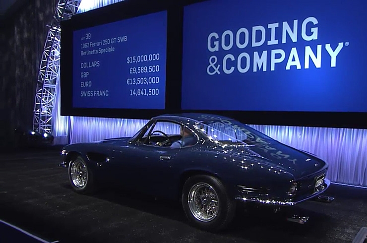 News from the saleroom: day one of Gooding's Pebble Beach Auction