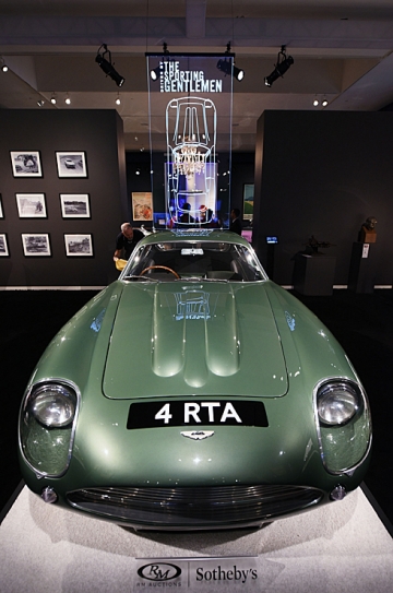 Sold for under estimate at $13m net, $14.3m gross, the Aston Zagato
