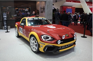 Return of classic 1970s livery for Abarth 124 Spider rally car