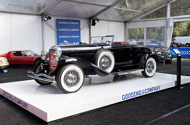 Gooding's 2016 Amelia Island 'Duesie' - sold by RM for $2.2m in 2014, it went for $2.6m this year