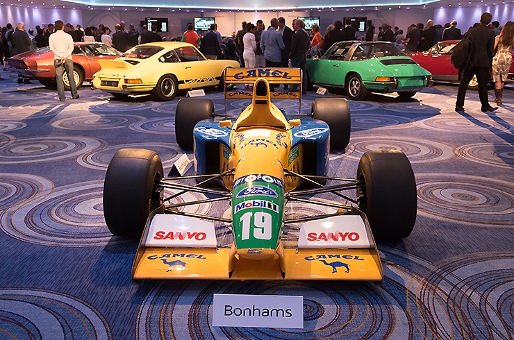 Sentiment, and an attractive estimate propelled the ex-Schumacher Benetton to over €1million