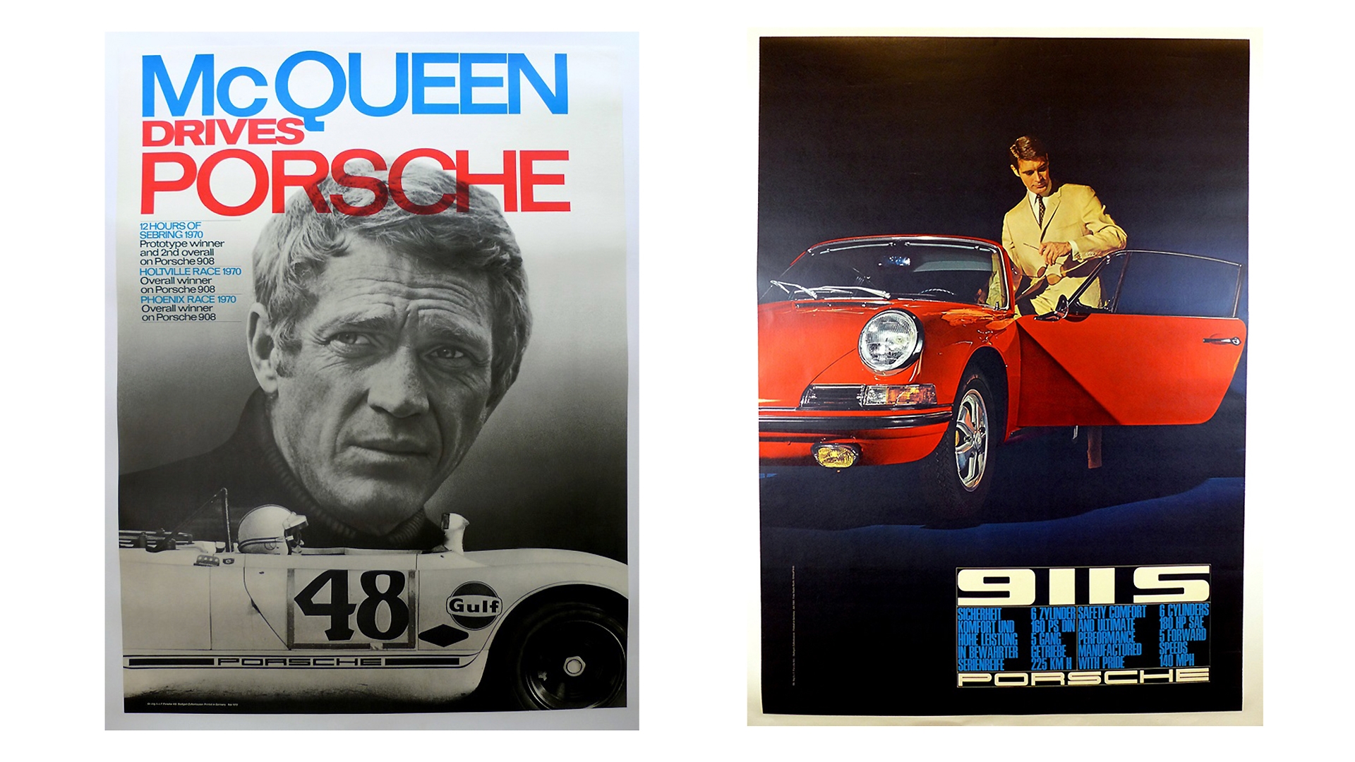 Power in Print: Porsche factory posters