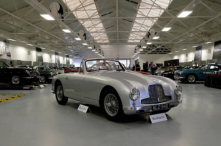 A place of worship and well-bought DB2 Drophead Coupé, sold for £180.7k with premium