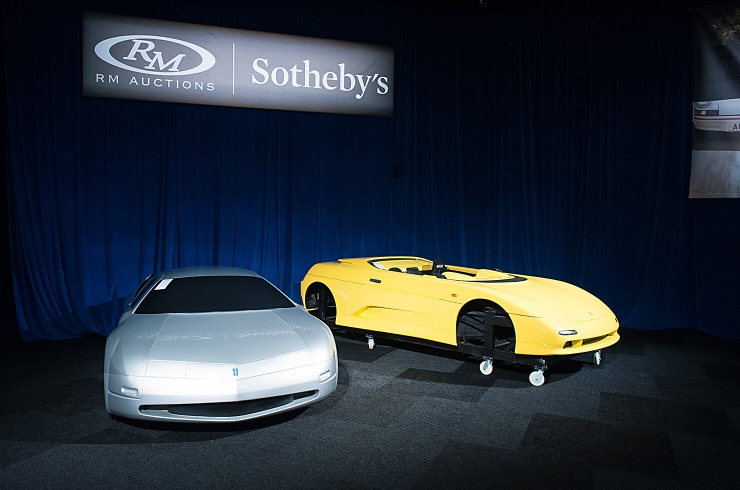 Oddball pair of de Tomaso prototypes sold for £18,400 (left) and £4,025 (right)