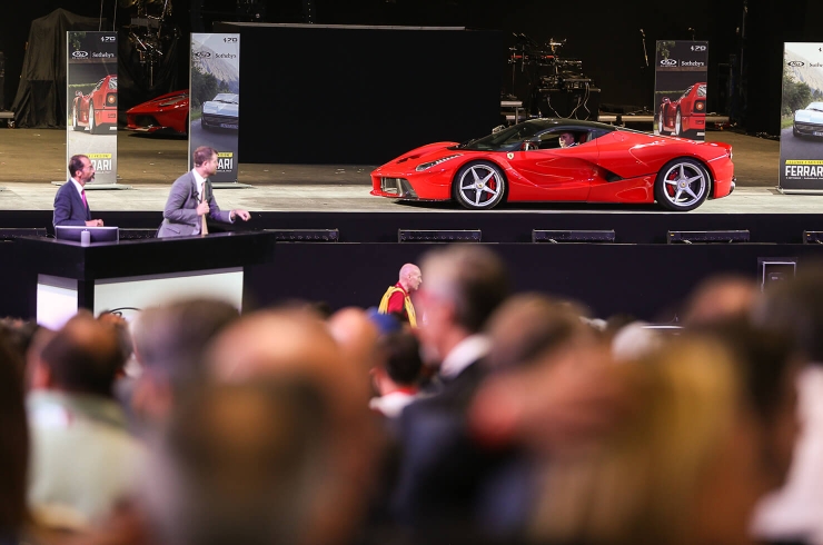 The LaFerrari Prototype that must – by a contract with Ferrari – remain a static display