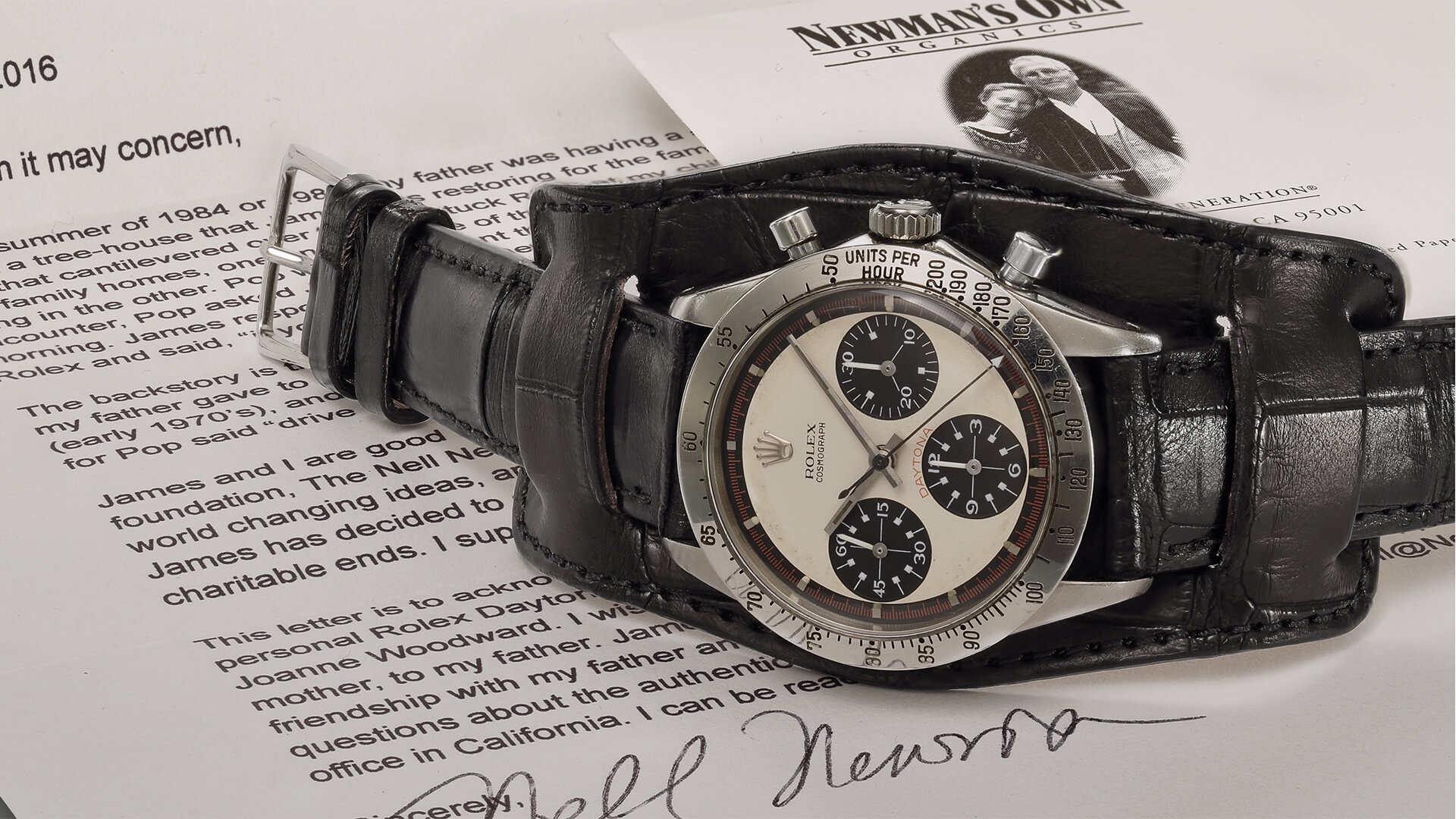 Paul Newman’s 1968 Rolex Daytona sells for $17.75m