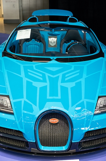 ‘Transformers-themed' (no, us neither) Bugatti Veyron Grand Sport Vitesse sold for €1.72m