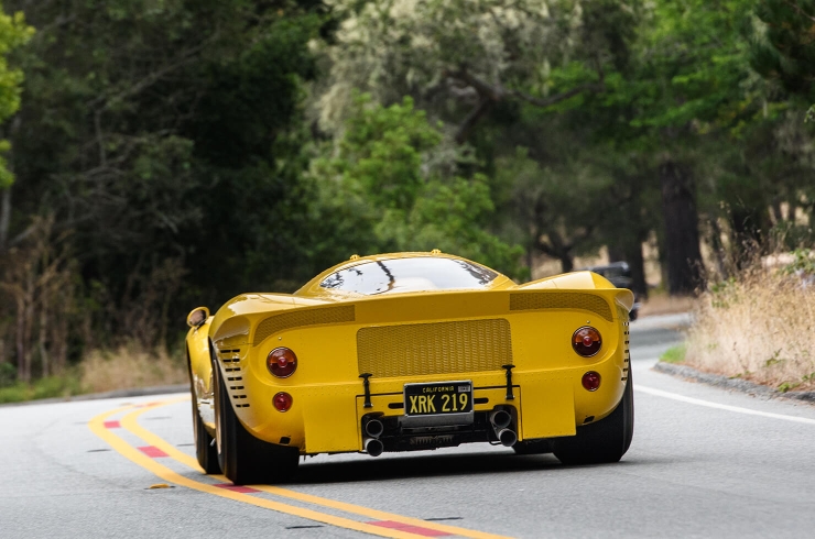 You'd be surprised what you might see on the roads in Monterey when the Tour is on...