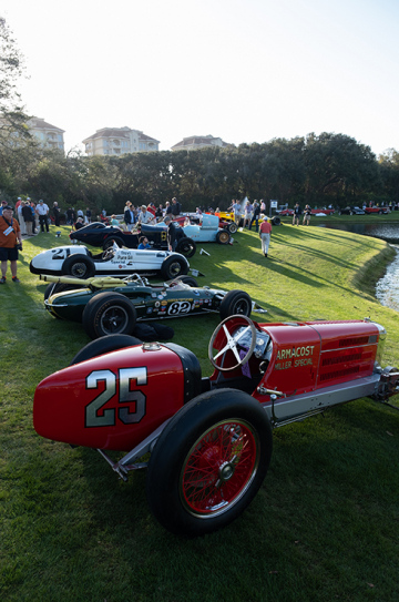 Vintage Indy cars get the lakeside slot