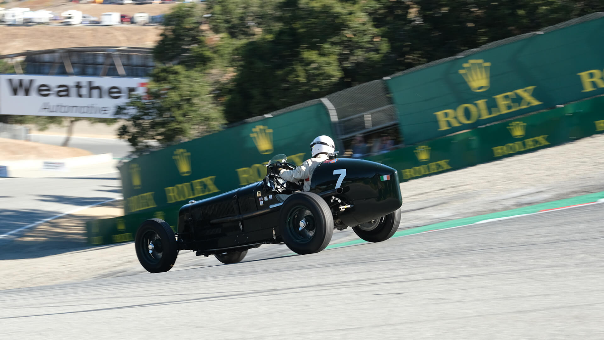 On track at the 2019 Rolex Monterey Motorsports Reunion
