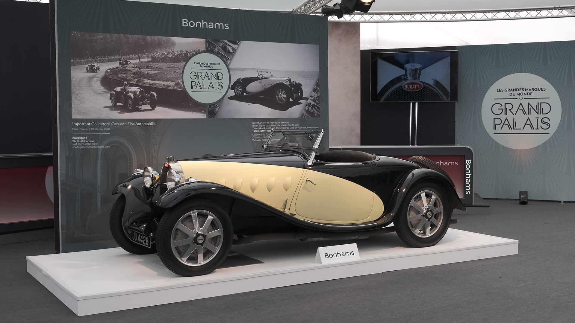 Bonhams to offer 1932 Bugatti Type 55 at Rétromobile 2020
