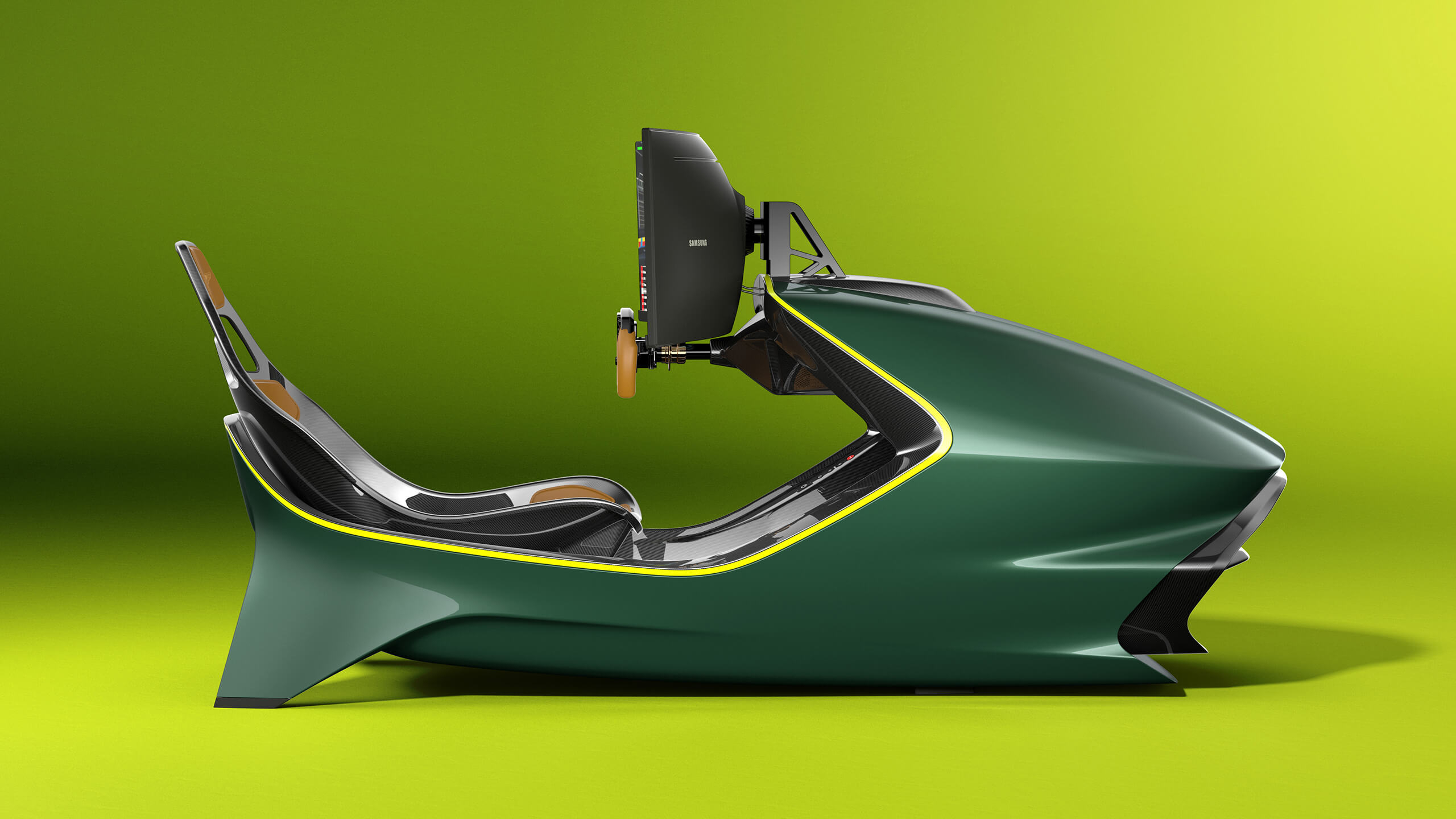 Working (at the wheel) from home: The Curv AMR-C01 simulator