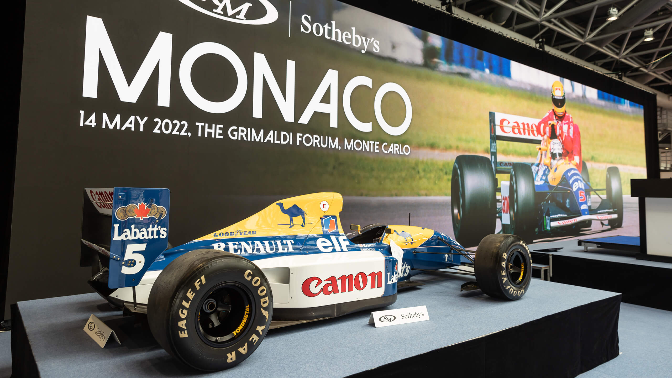 Mansell mania in Monaco: RM’s €26.2m auction