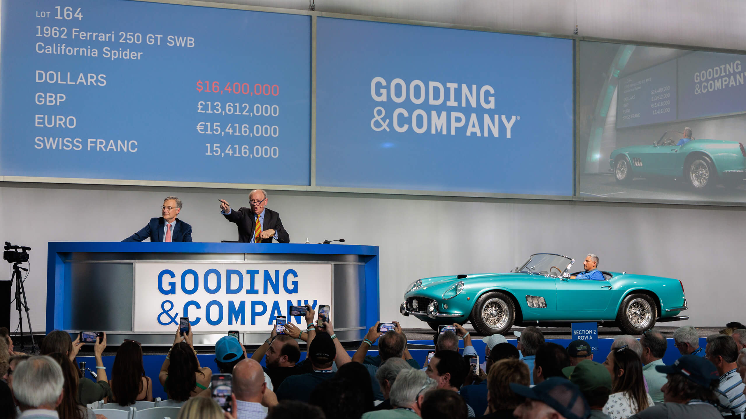 Gooding wraps it up at Amelia in 2023 with $51m+ Friday sale
