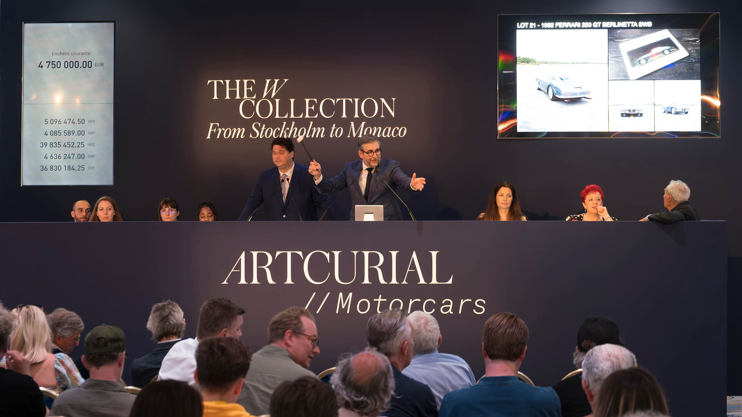 The flag drops in Monaco: Artcurial at the Fairmont